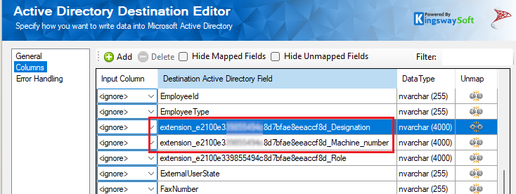 AzureAD destination custom fields.png